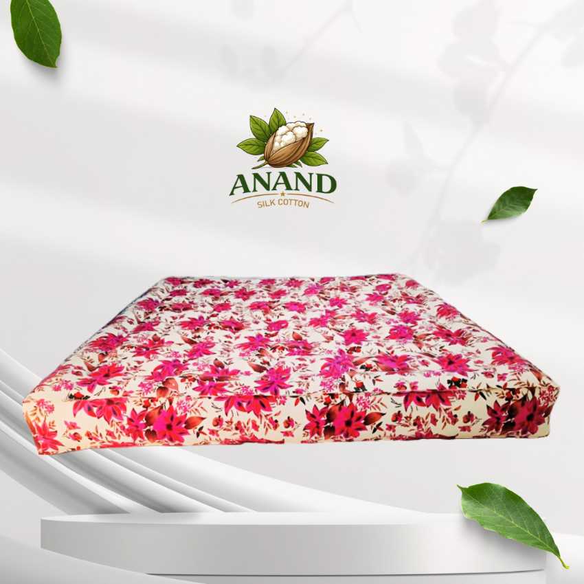 ILAVAM PANJU DOUBLE COT SIZE-DIAMOND MODEL 75 X 48 X 6 FULLY MACHINE STITCHED