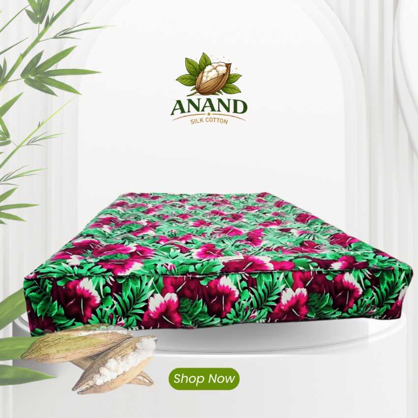 ILAVAM PANJU DOUBLE SIZE BED 75 X 48 X 5 DIAMOND MODEL
