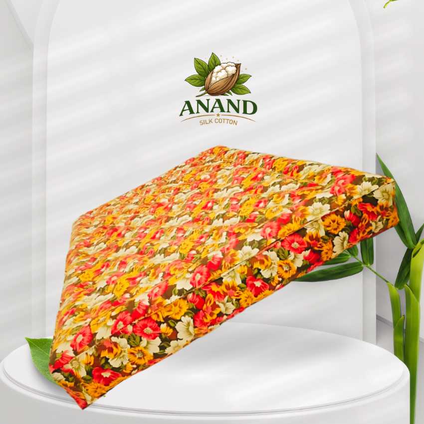 ILAVAM PANJU DOUBLE SIZE BED 75X48X6 DIAMOND PATTERN -JAIPURI DESIGN