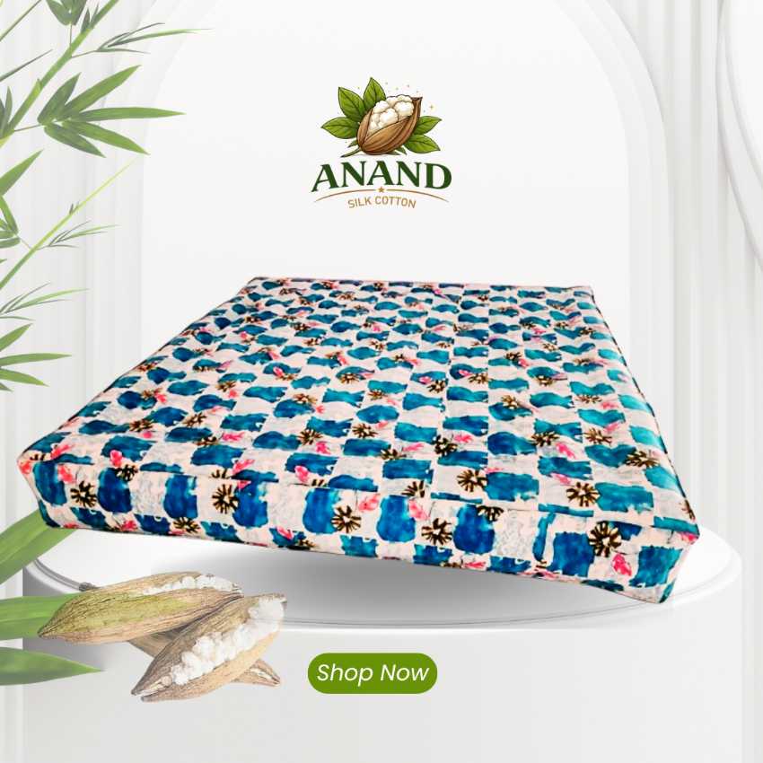 QUEEN SIZE BED -DIAMOND MODEL-SIZE 75X60X6 FULLY MACHINE STICHED