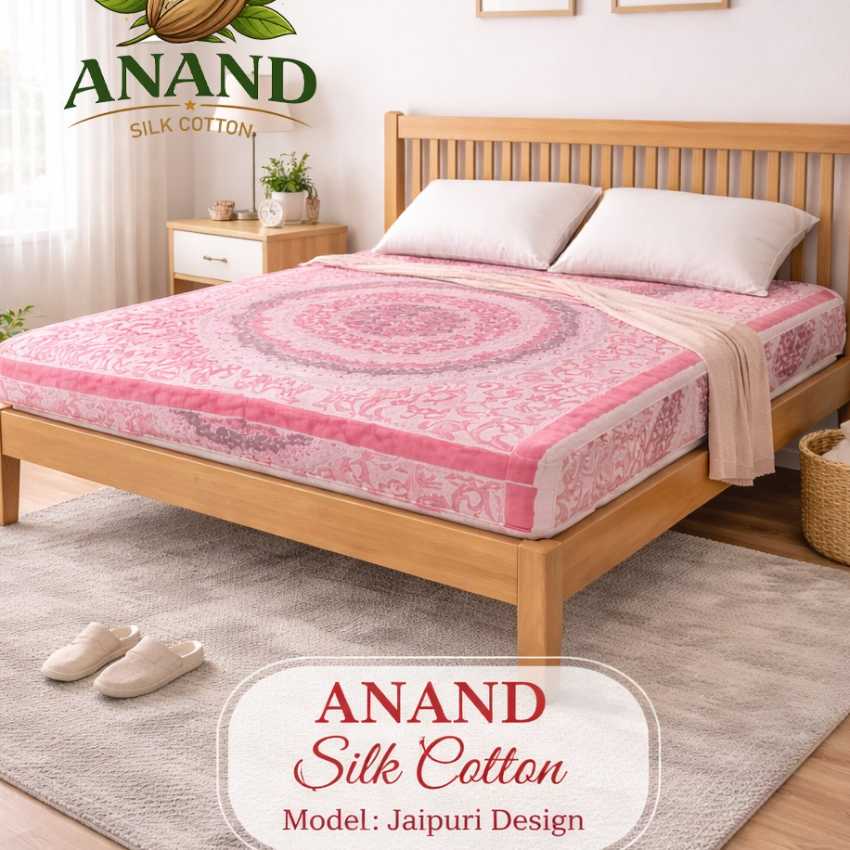 ILAVAM PANJU QUEEN MATTRESS JAIPURI DESIGN 
