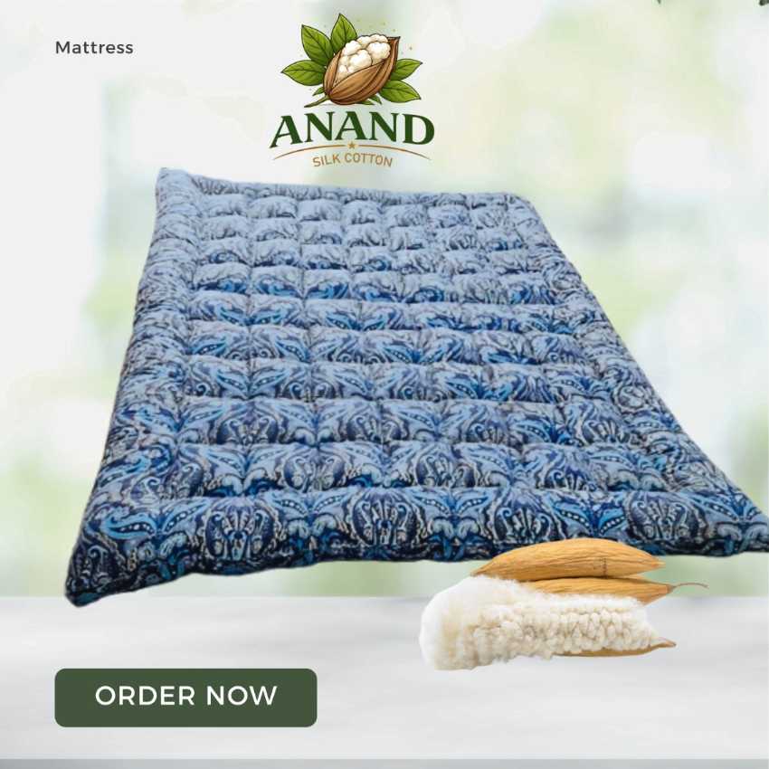 ILAVAM PANJU KING SIZE BED 75X72X3 FOLDABLE MODEL